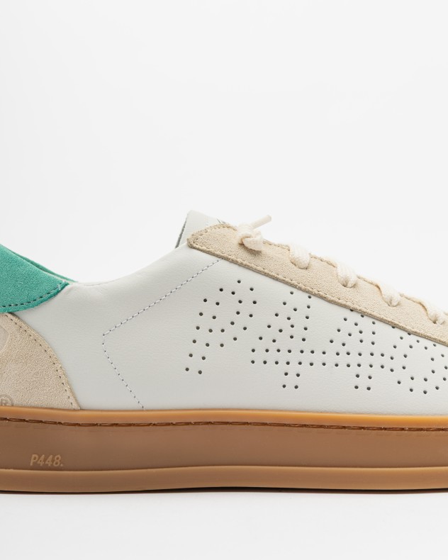 Sapatilhas brancas P448
