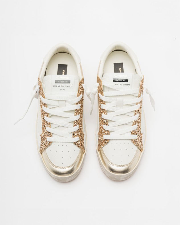 Sapatilhas brancas Crime London