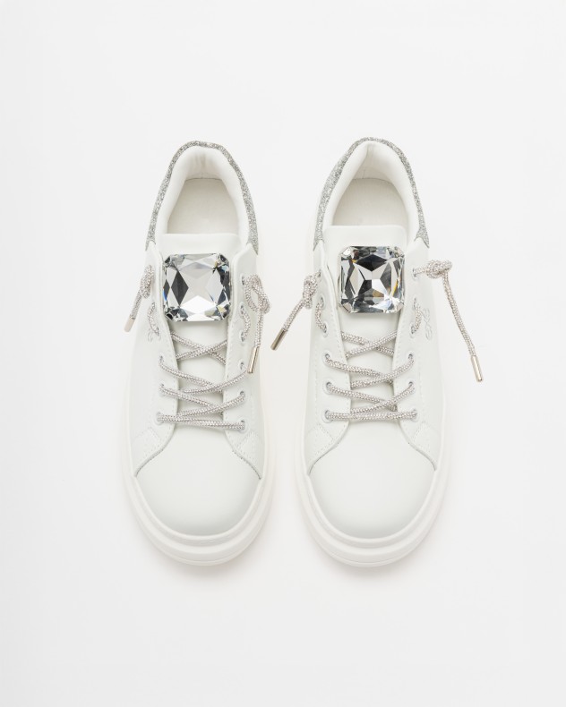 Sapatilhas brancas Exé