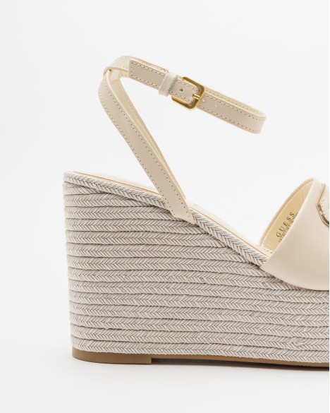 Sandales compens�es Guess