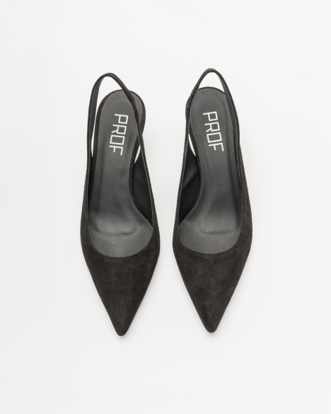 Open schoen aan de achterkant PROF