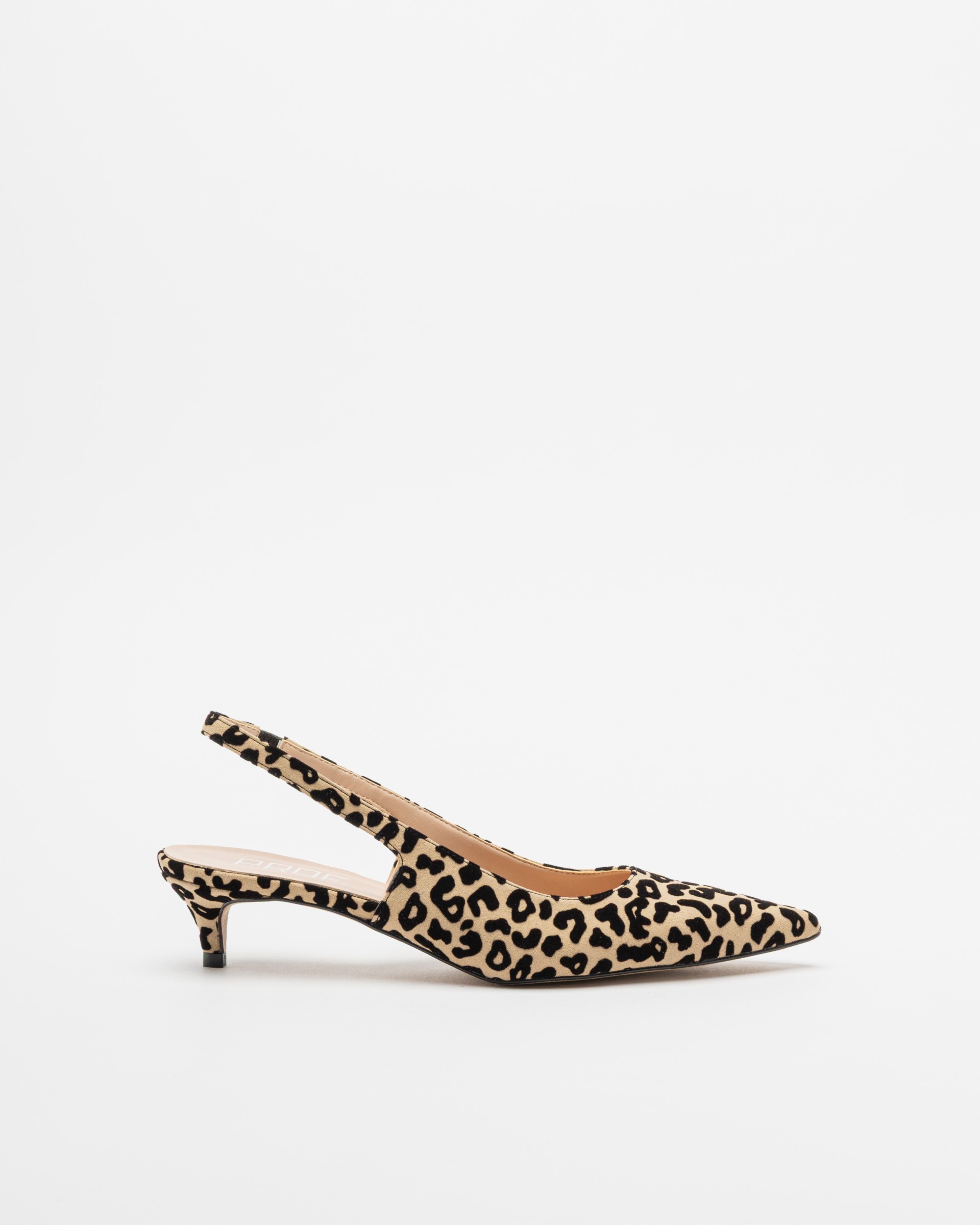 Open schoen aan de achterkant PROF