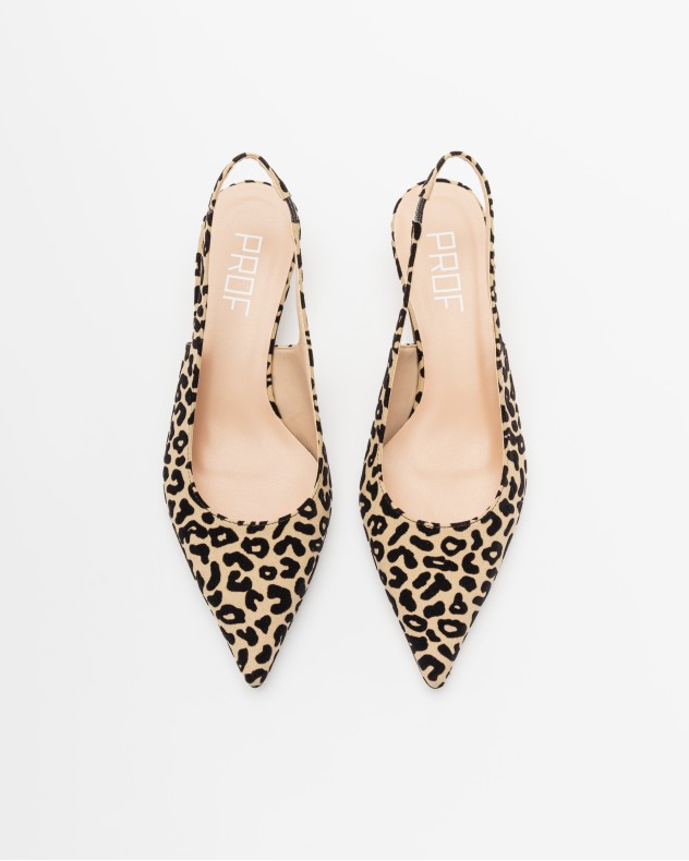 Open schoen aan de achterkant PROF