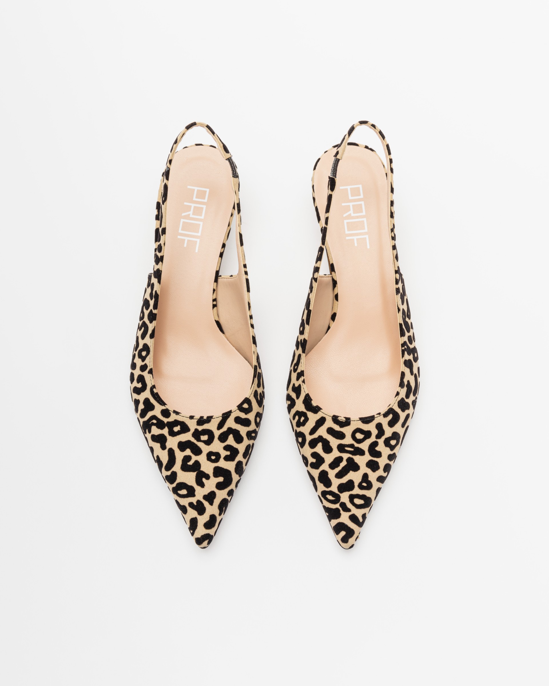 Open schoen aan de achterkant PROF