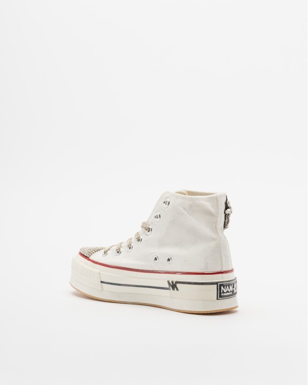 Baskets compens�es Nan-Ku Couture