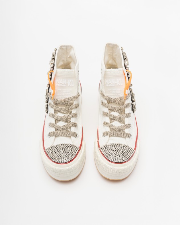 Baskets compens�es Nan-Ku Couture