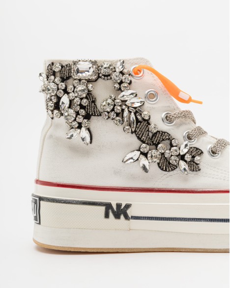 Sapatilhas de plataforma Nan-Ku Couture