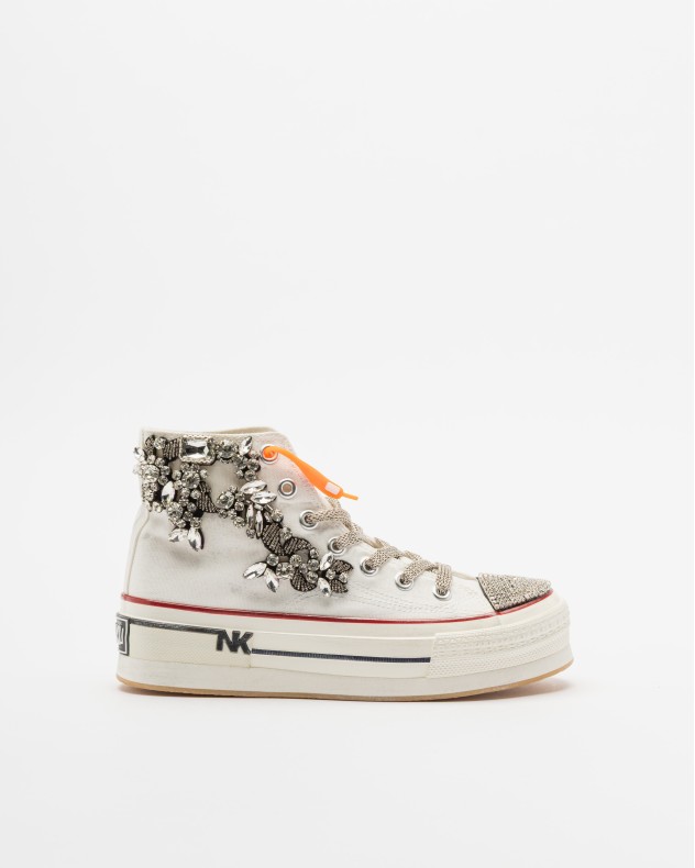 Baskets compens�es Nan-Ku Couture