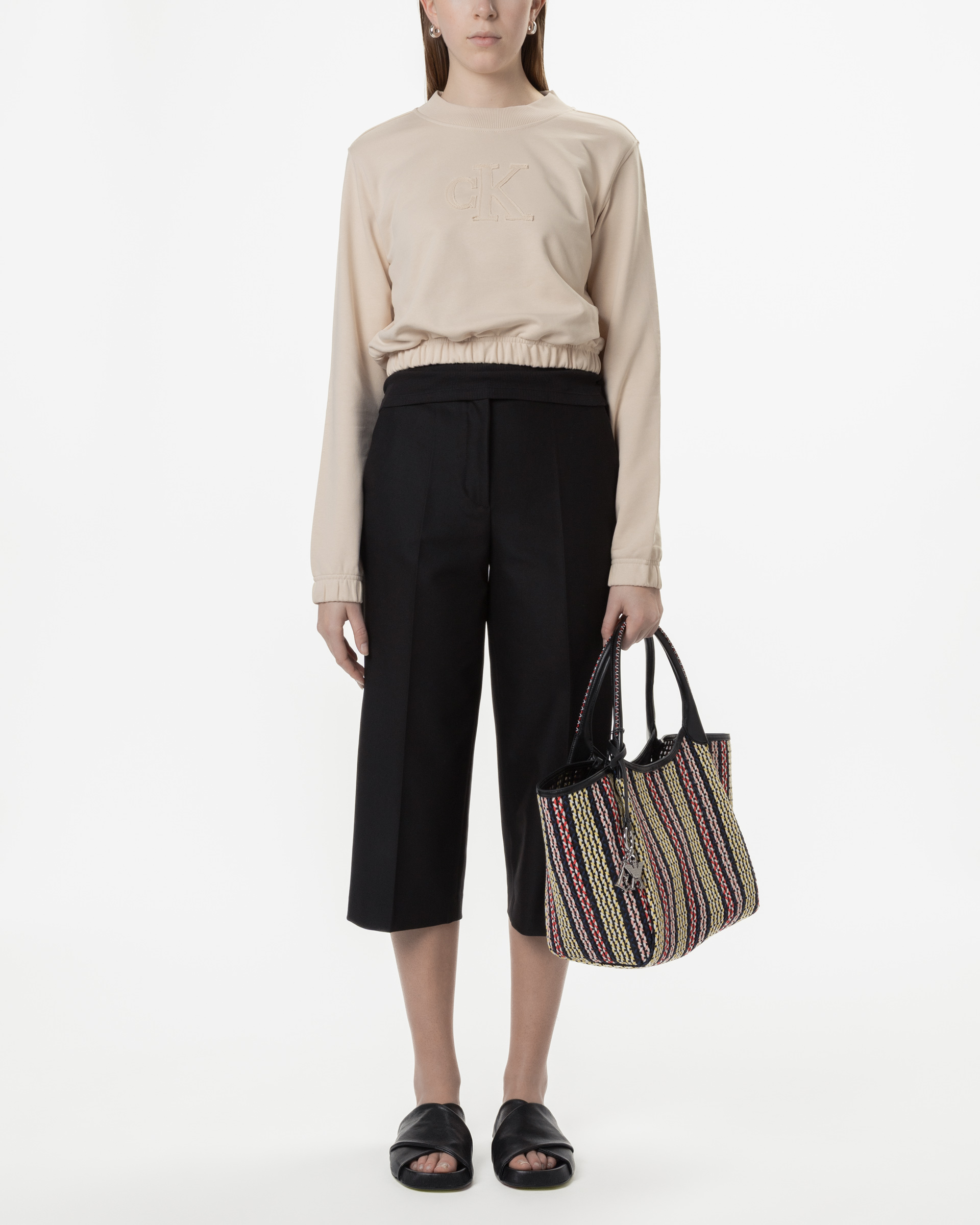 Camisola cropped Calvin Klein Jeans