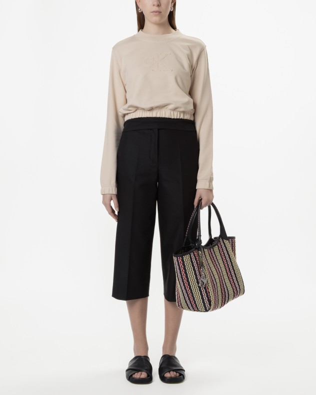 Camisola cropped Calvin Klein Jeans