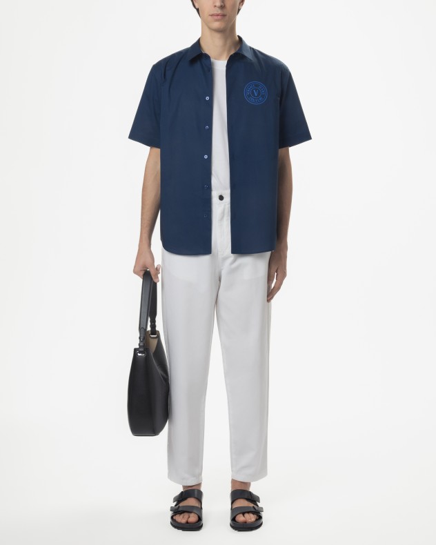 Camisa manga curta Versace Jeans Couture