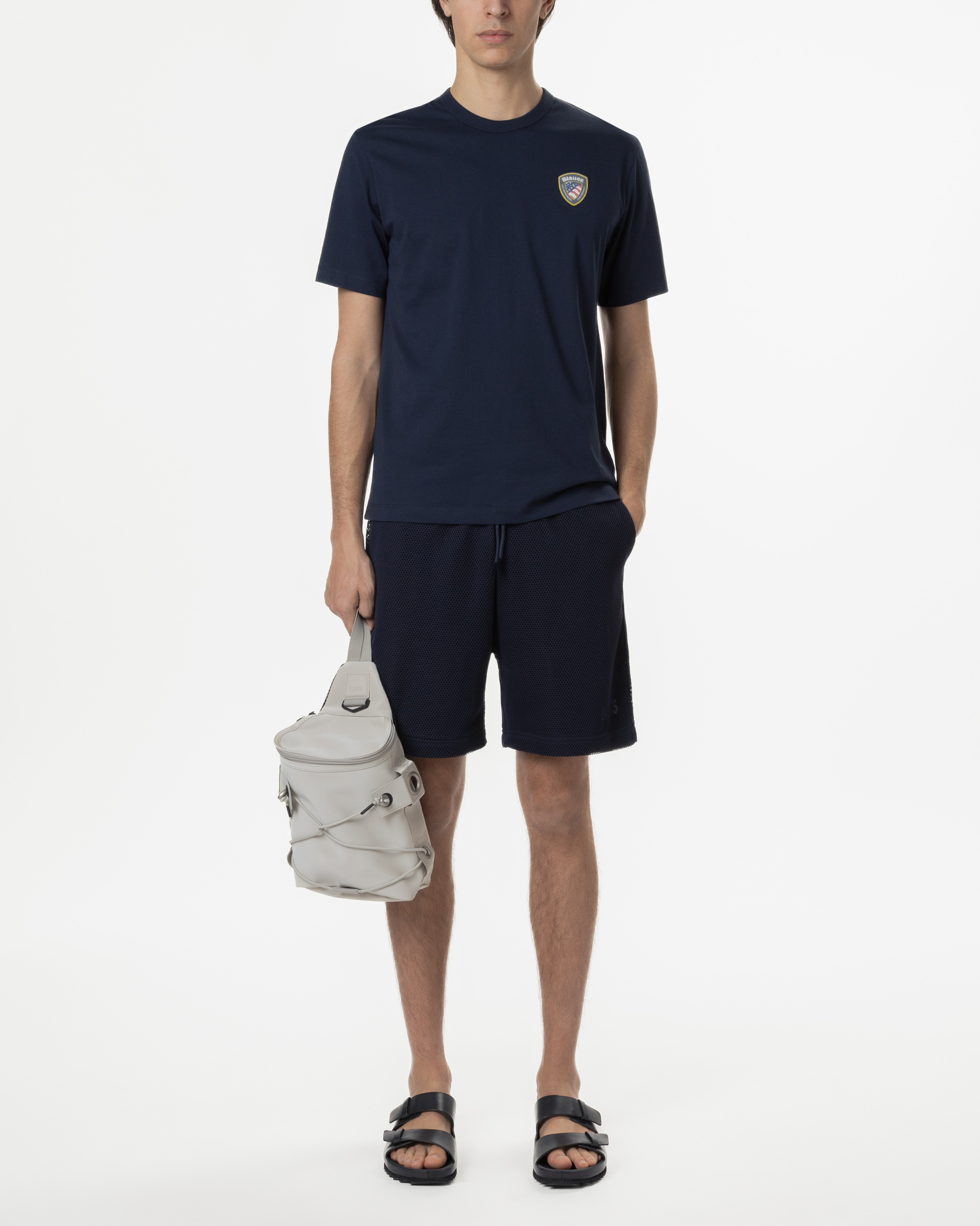 Blauer T-shirt