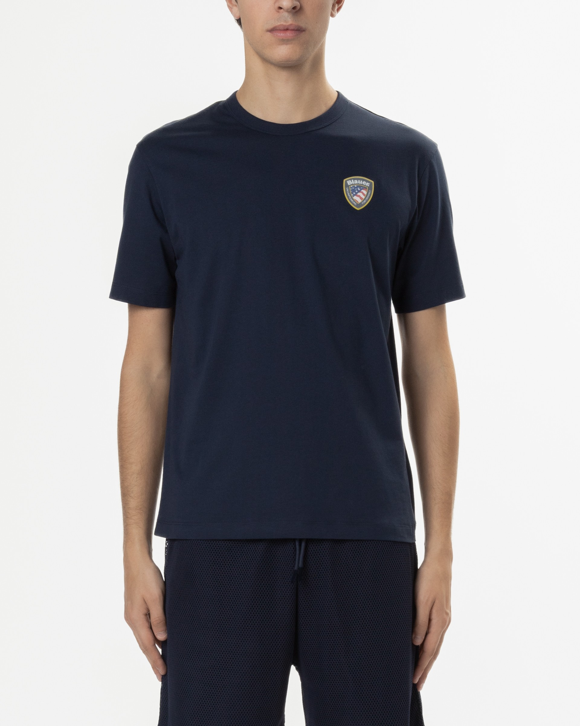 Blauer T-shirt