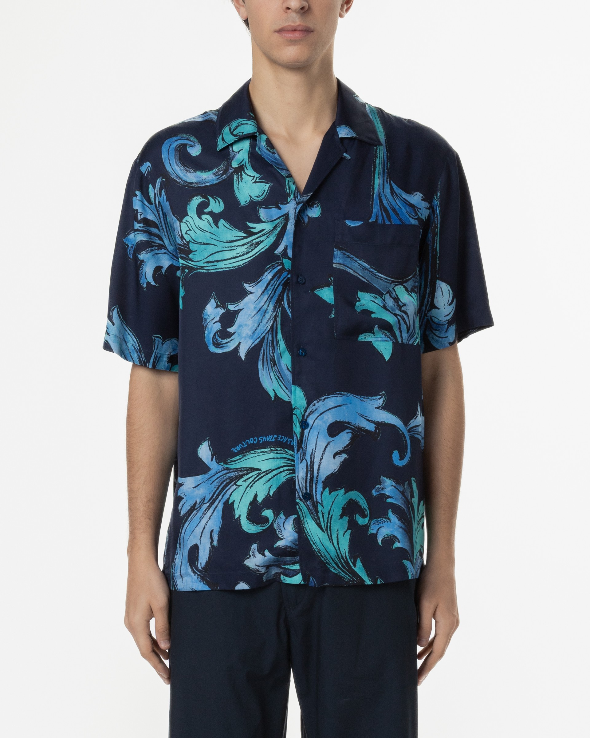 Camicia a maniche corte Versace Jeans Couture