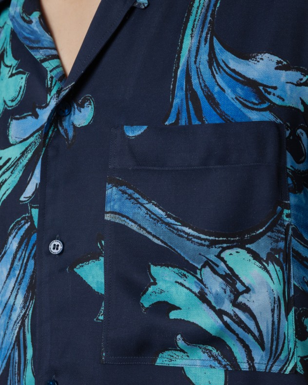 Camicia a maniche corte Versace Jeans Couture