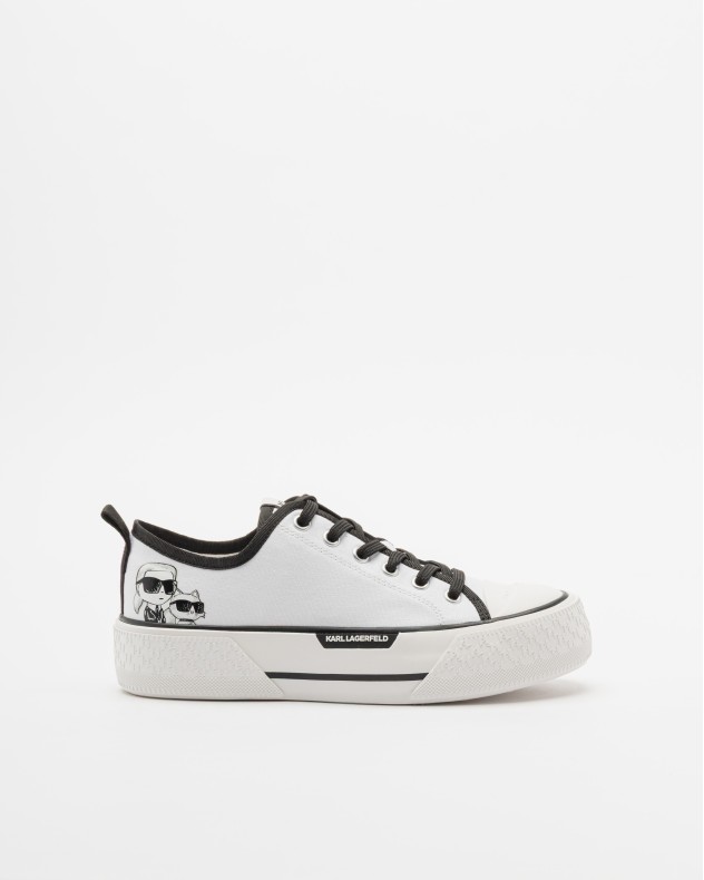 Sapatilhas de plataforma Karl Lagerfeld