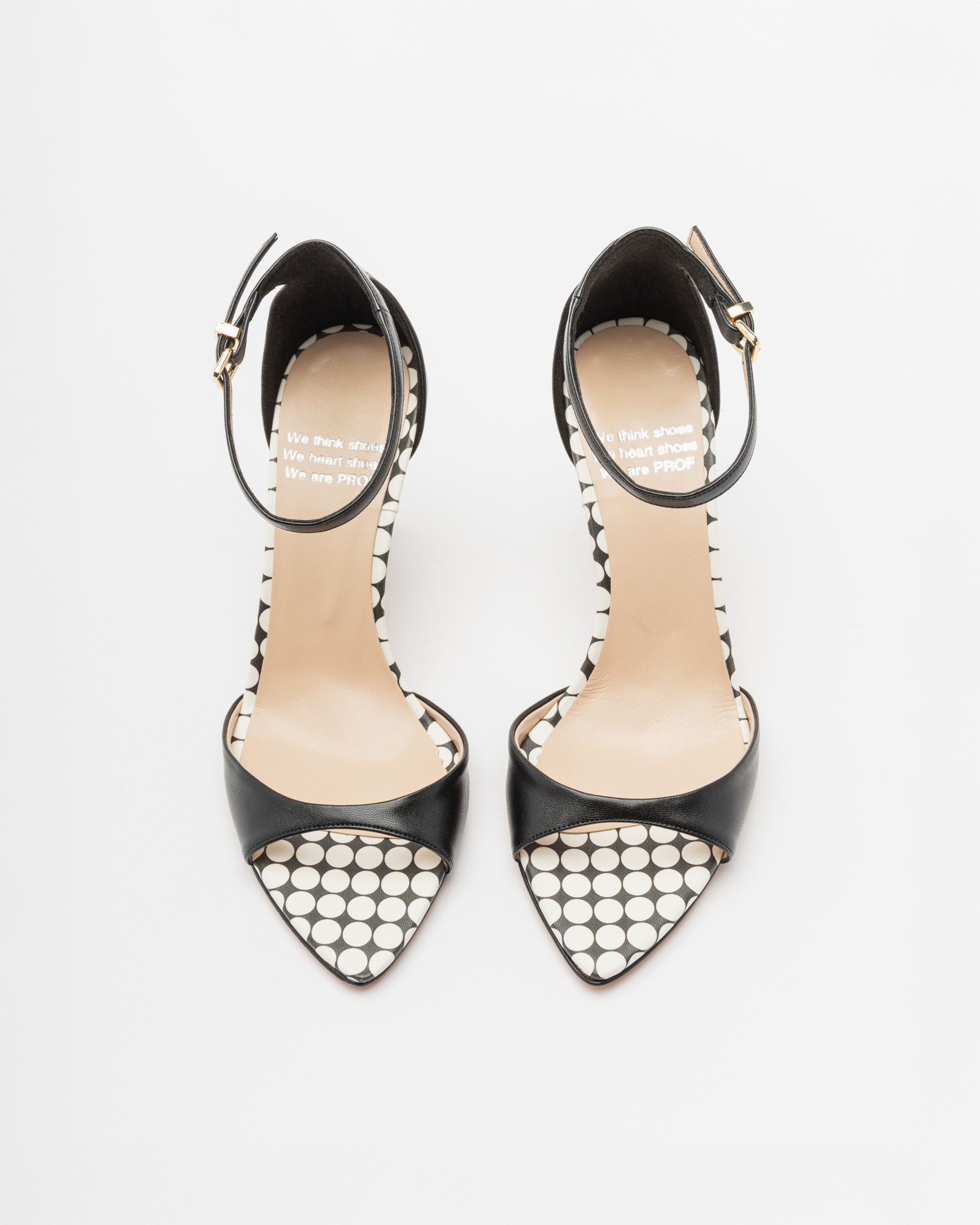 Sandalen met hoge hak PROF