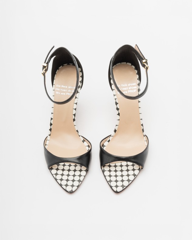 Sandalen met hoge hak PROF