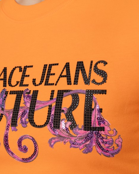 T-shirt Crop Versace Jeans Couture