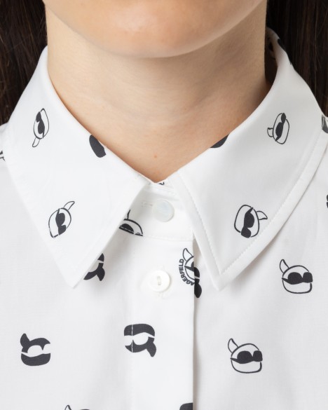 Chemise manche courte Karl Lagerfeld
