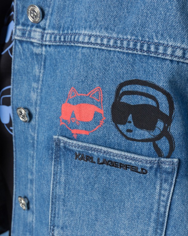 Denim jasje Karl Lagerfeld