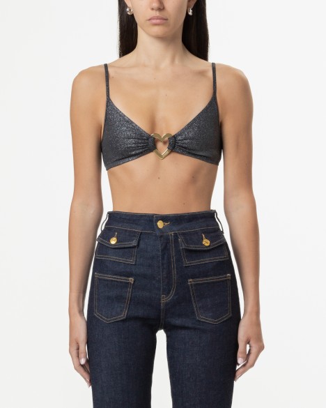 Moschino Swim Parte de cima de biquni
