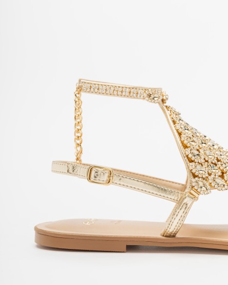 Platte sandalen Platte sandalen