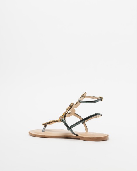 Platte sandalen