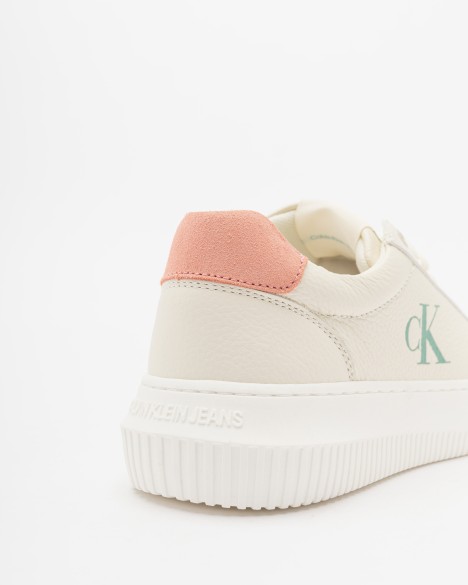 Wei�e Sneakers Calvin Klein Jeans