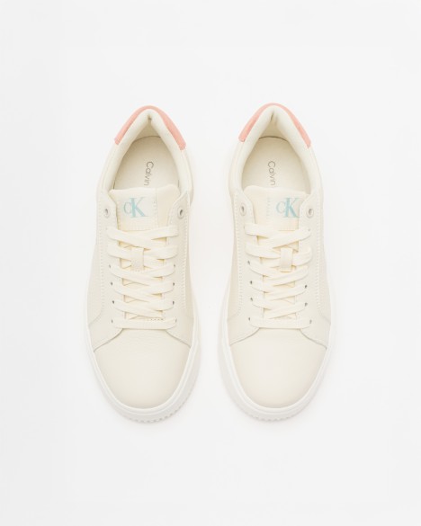 Wei�e Sneakers Calvin Klein Jeans