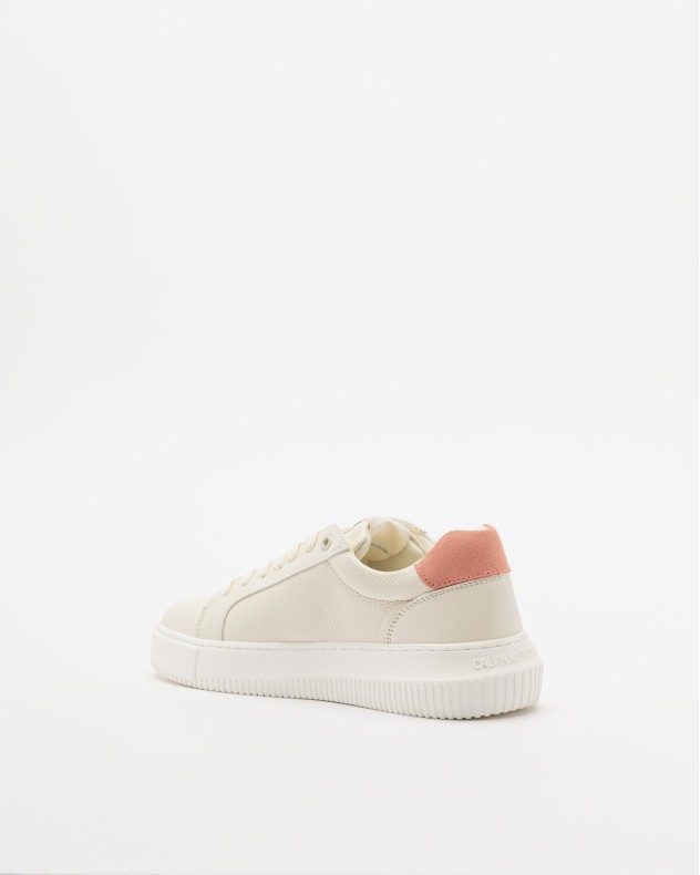 Baskettes blanches Calvin Klein Jeans