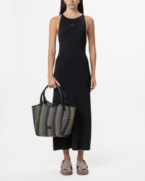 Vestido comprido Calvin Klein Jeans