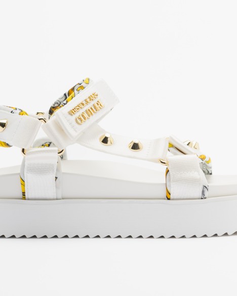 Sandales � plateforme Versace Jeans Couture