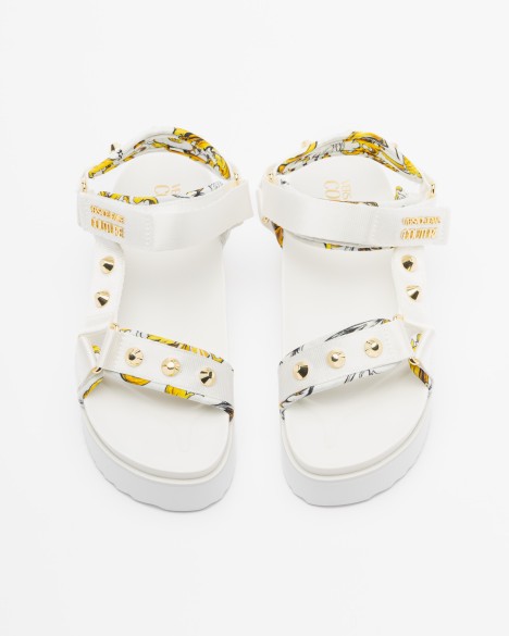 Sandales � plateforme Versace Jeans Couture