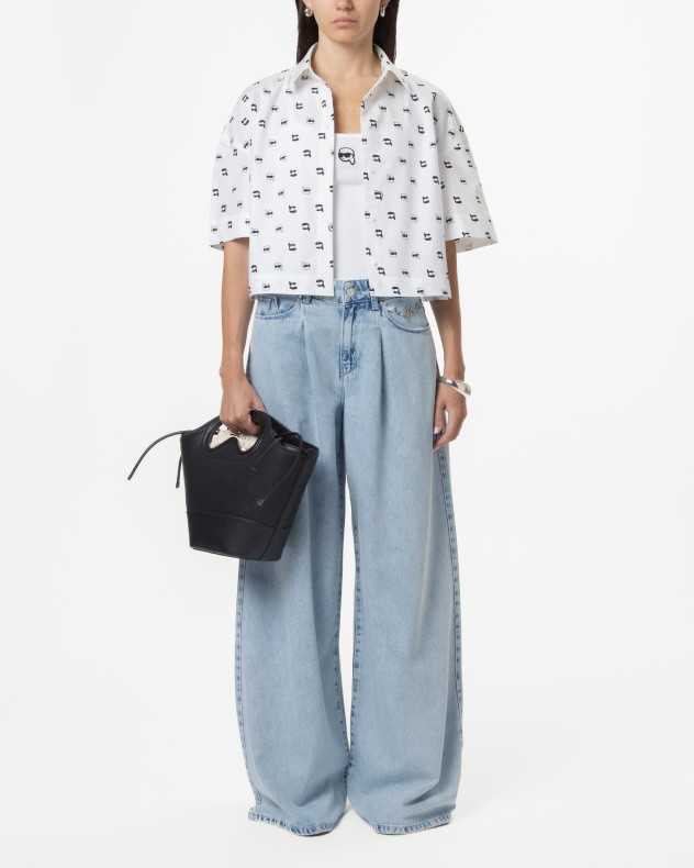 Chemise manche courte Karl Lagerfeld