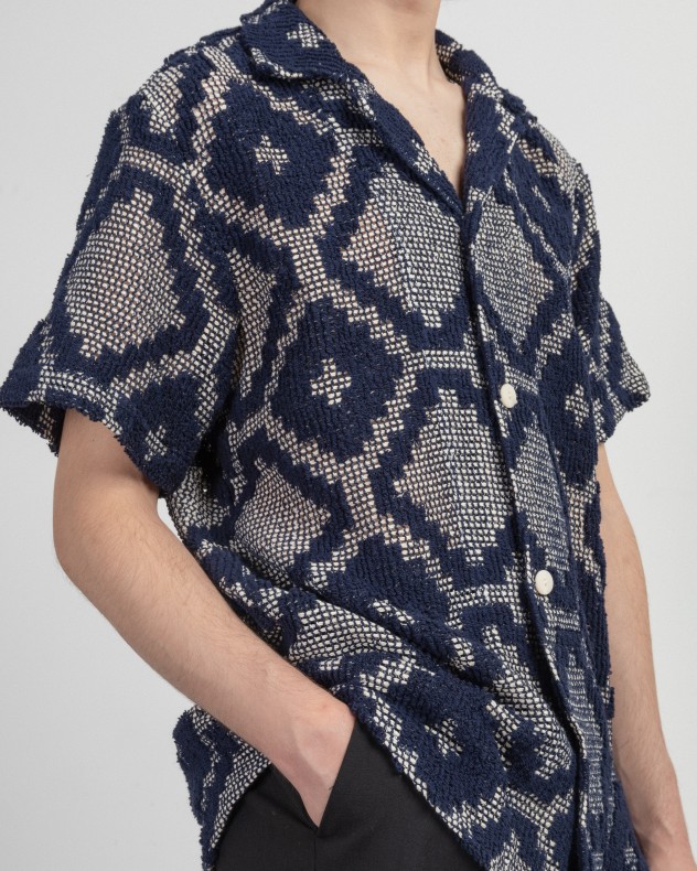 Camicia a maniche corte OAS