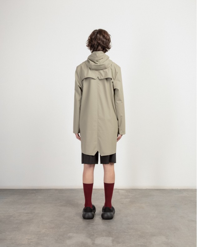 Parka lungo impermeabile Rains