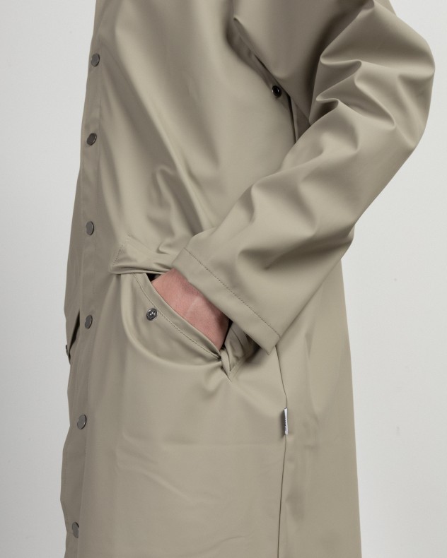 Parka lungo impermeabile Rains
