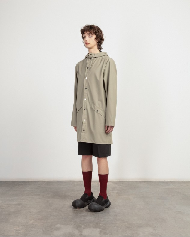 Parka lungo impermeabile Rains