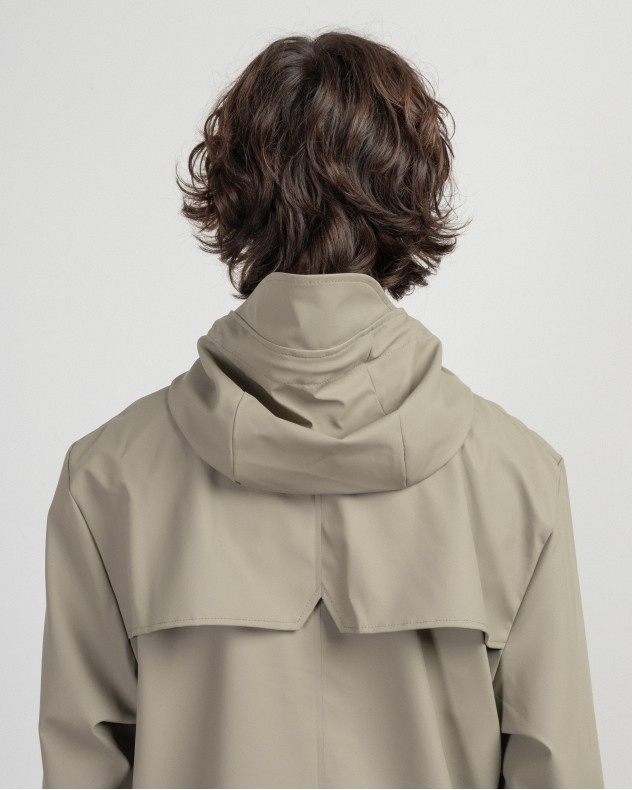 Parka lungo impermeabile Rains