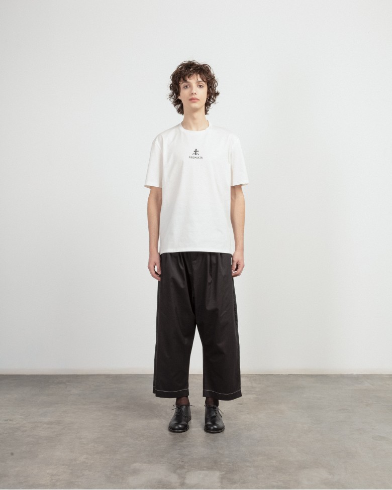 Tシャツ・カットソー PREMIATA SS25 Cotton jersey T-shirt (PA1017 WHITE) Premiata Cotton Jersey T-shirt | italist