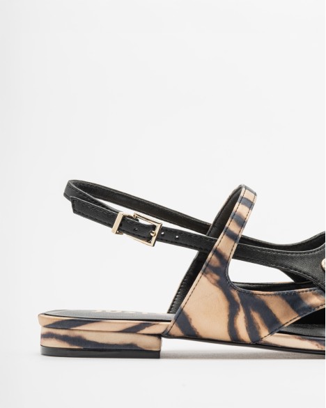 Sapato aberto atr�s Just Cavalli
