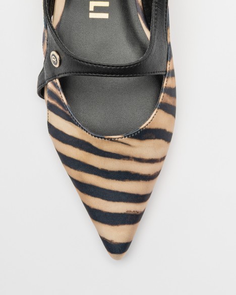 Sapato aberto atr�s Just Cavalli