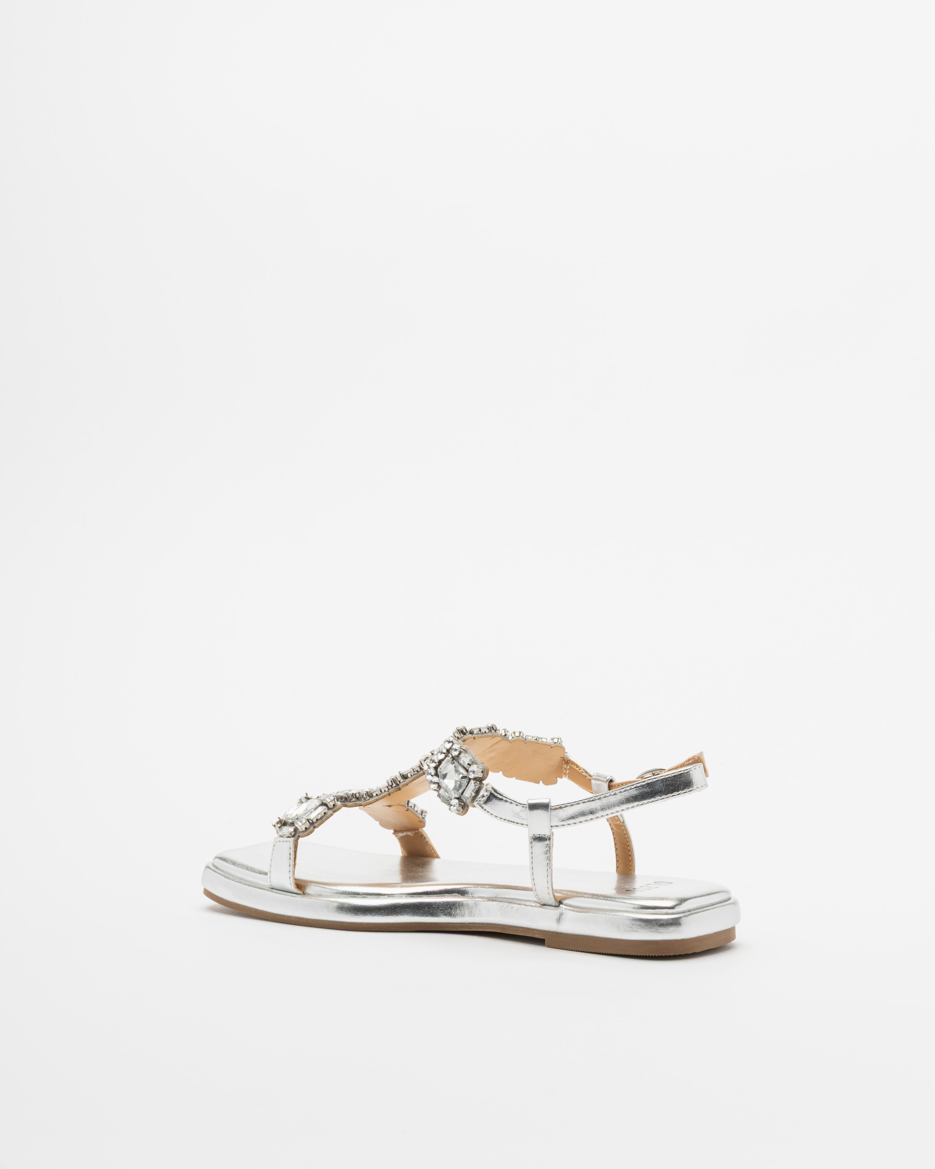 Platte sandalen Gloss