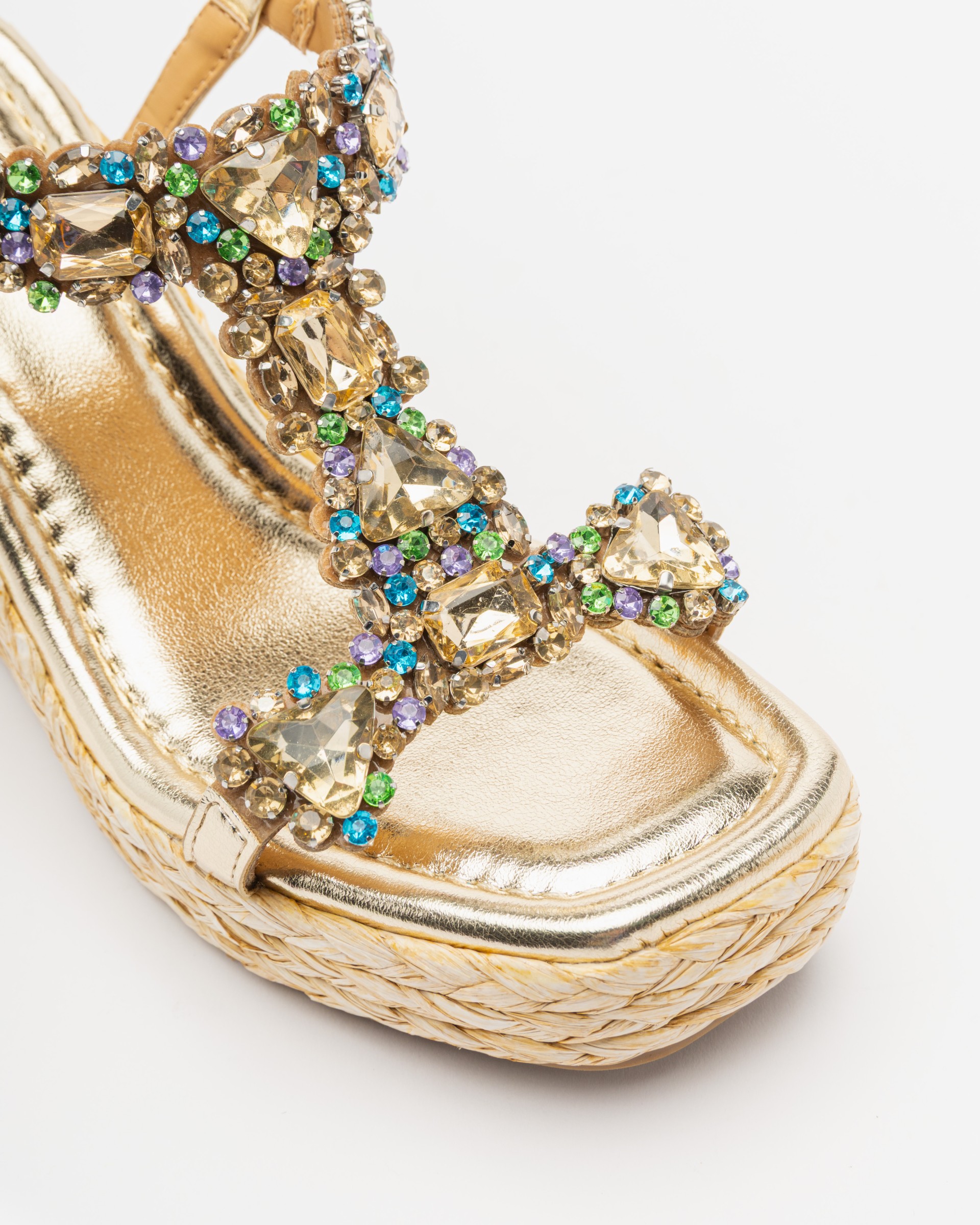 Sandálias de cunha Gloss