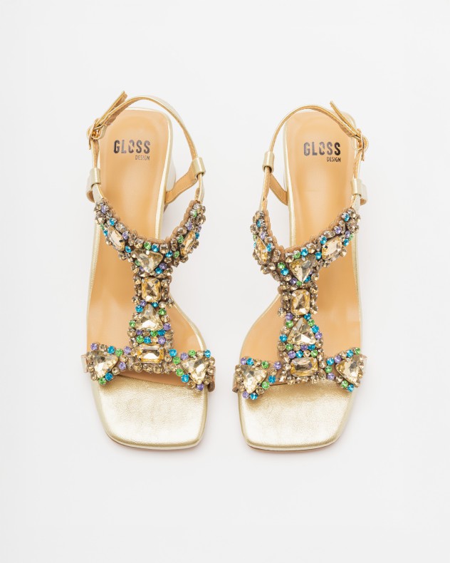 Sand�lias de cunha Gloss