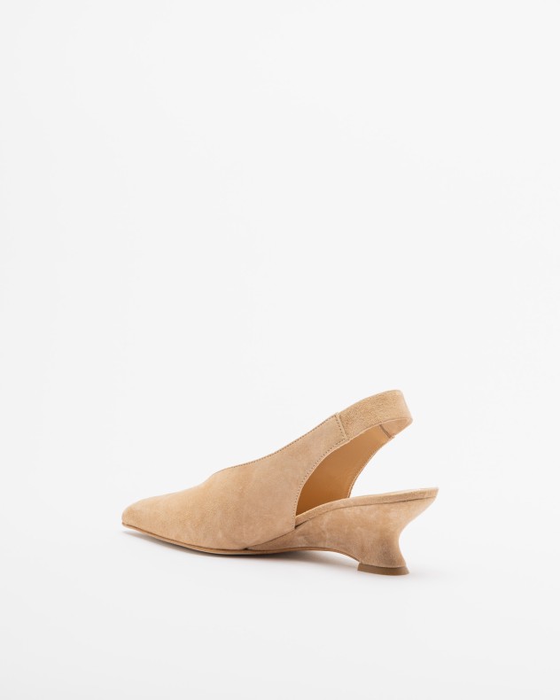 Open schoen aan de achterkant PROF