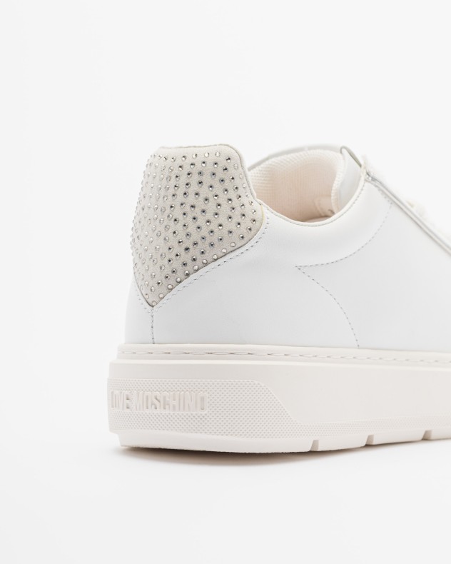 Zapatillas blancas Love Moschino
