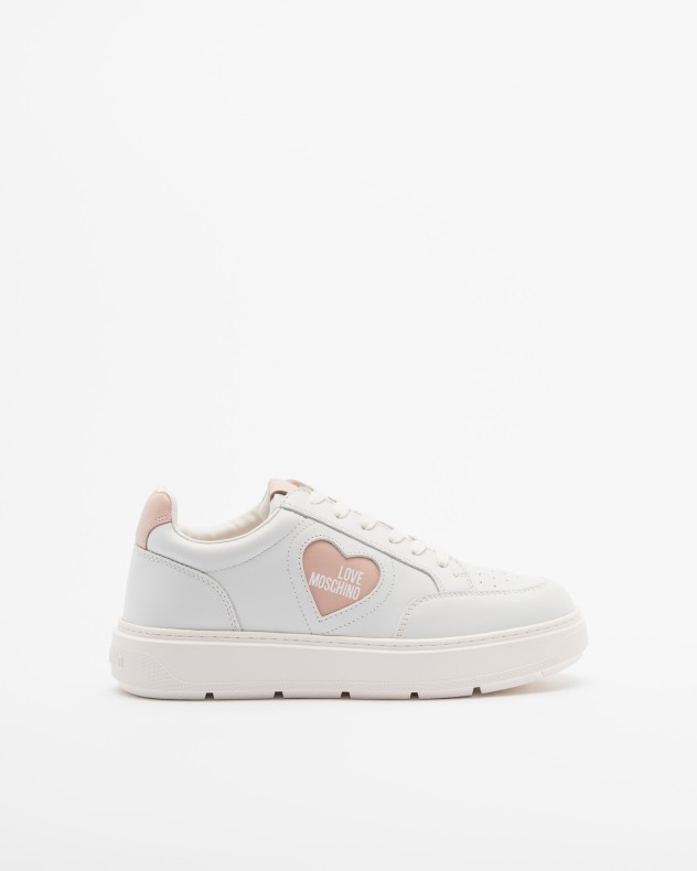 Zapatillas blancas Love Moschino