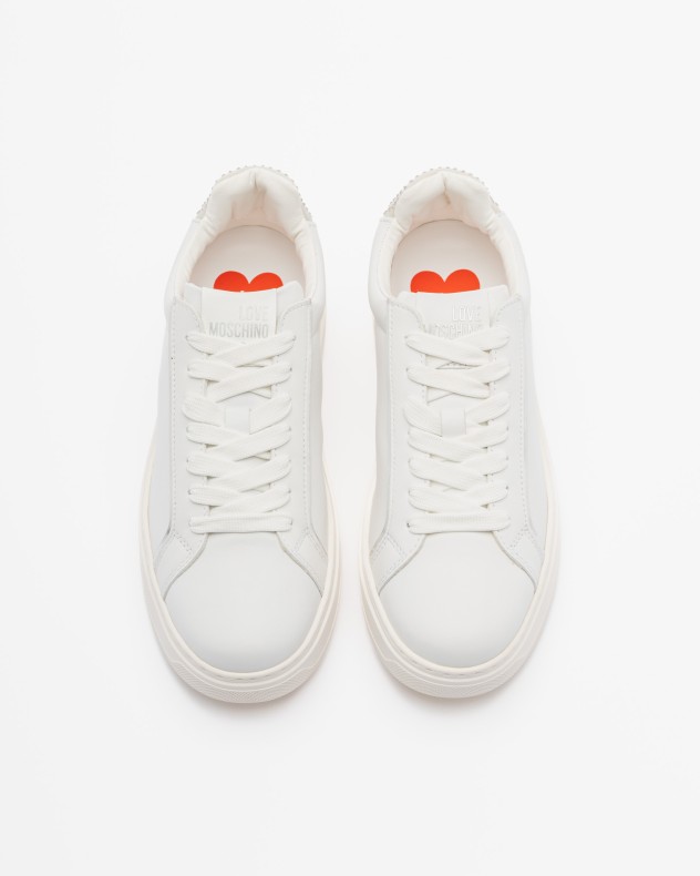 Zapatillas blancas Love Moschino